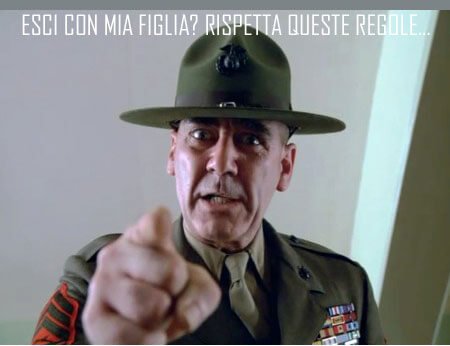 regole appuntamento con mia figlia