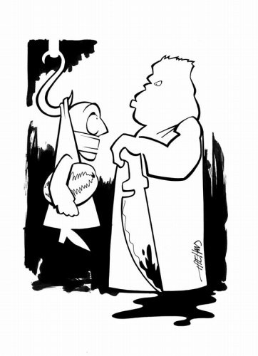 Lo scherzo del macellaio