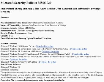 Esempio truffa finto aggiornamento