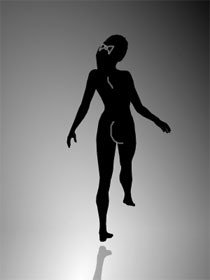 ballerina-dietro Ballerina / prospettiva dietro