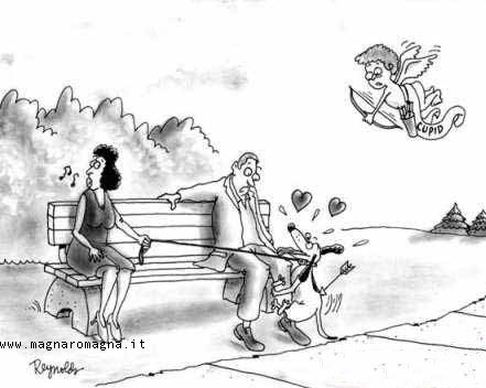 cupido sbaglia mira