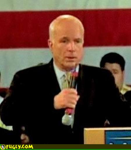 mccain errore microfono