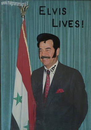 saddam elvis