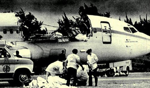 dopo l'atterraggio di fortuna