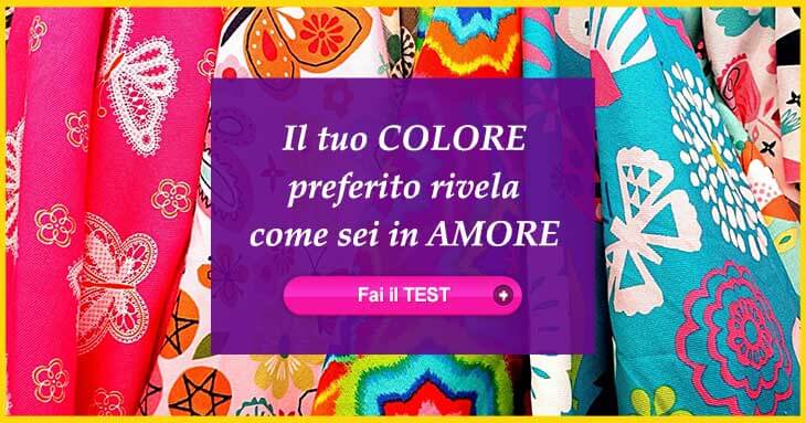 test colori amore