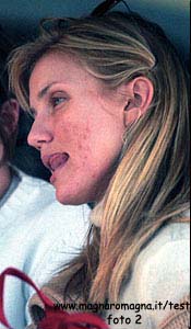 cameron senza trucco