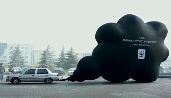 inquinamento da CO2 causato da auto