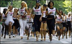 Corsa sui tacchi a spillo