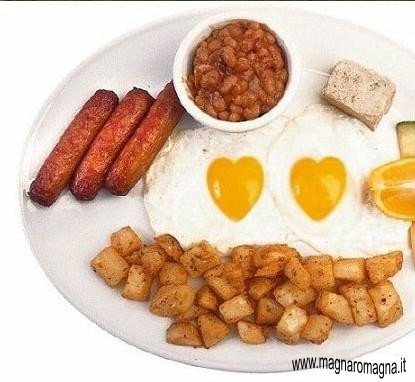colazione romantica