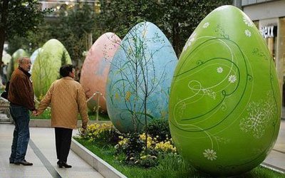 uova di cioccolato giganti