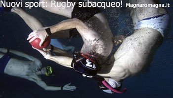 Rugby sott’acqua