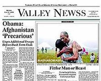 errore di stampa nel nome del giornale