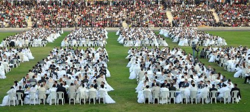 grande banchetto nuziale
