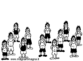 Un'illusione ottica di movimento: osserva l'immagine e conta quanti sono i partecipanti presenti. Poi, dopo l'animazione, ricontali. Sono 12 oppure 13? Come mai è cambiato il numero?