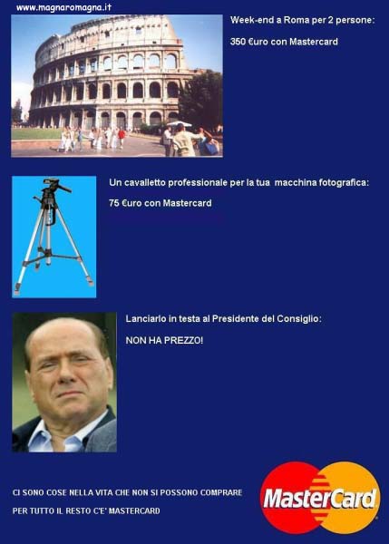 berlusconi cavalletto