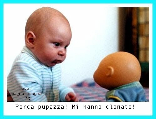 bambino clonato