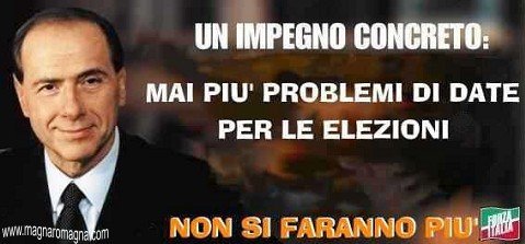 elezioni secondo Berlusconi