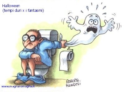 brutta fine per il fantasma