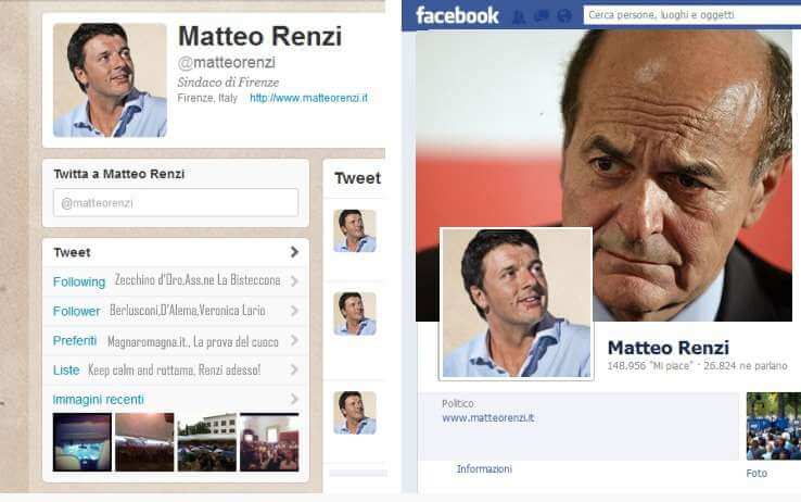 renzi e bersani