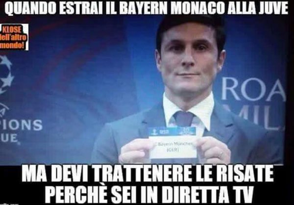 sorteggio champions sfavorevole