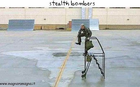 stealth aereo invisibile