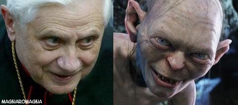 ratzinger gollum
