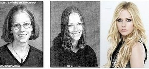 avril lavigne - ieri e oggi