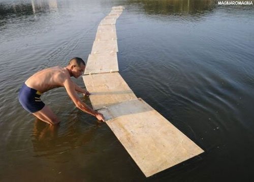 preparazione delle tavole