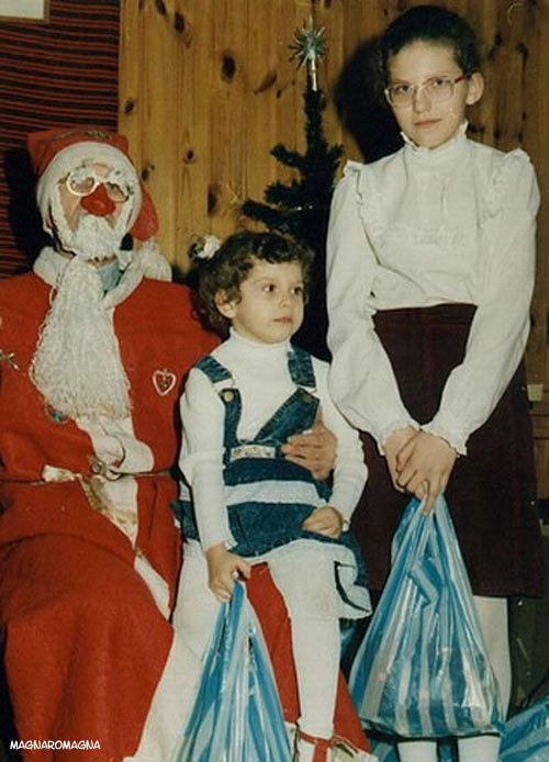 Forse il più brutto vestito da Santa Klaus!