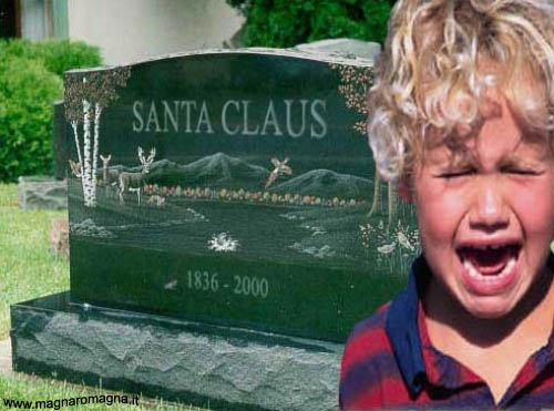 santa klaus è morto