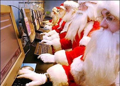 la fabbrica di santa klaus!