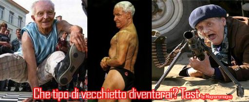 Come sarai da vecchio