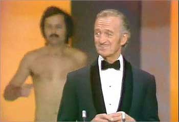 uno streaker alla cerimonia