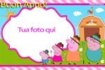 buon anno - foto con peppa pig