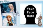 Frozen, fotomontaggio con Elsa e Anna