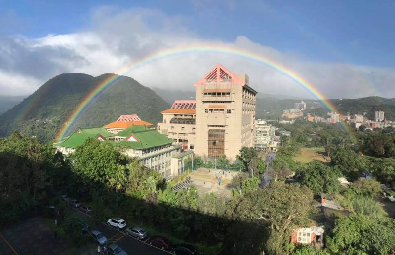 l'arcobaleno più lungo del mondo